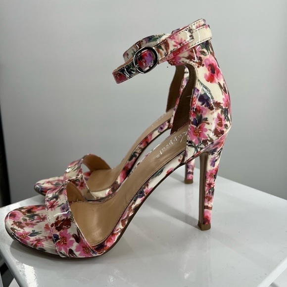 X appeal Angelina Floral Heels Ladies Size 8 1/2 - Picture 3 of 7